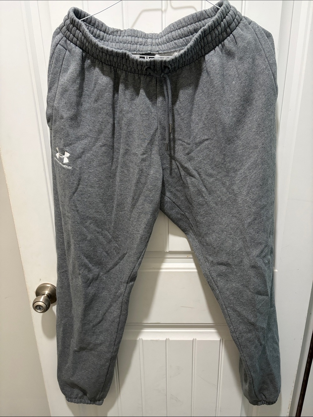Under Armour Men’s Large Tall Heather Gray Jogger Sweatpants